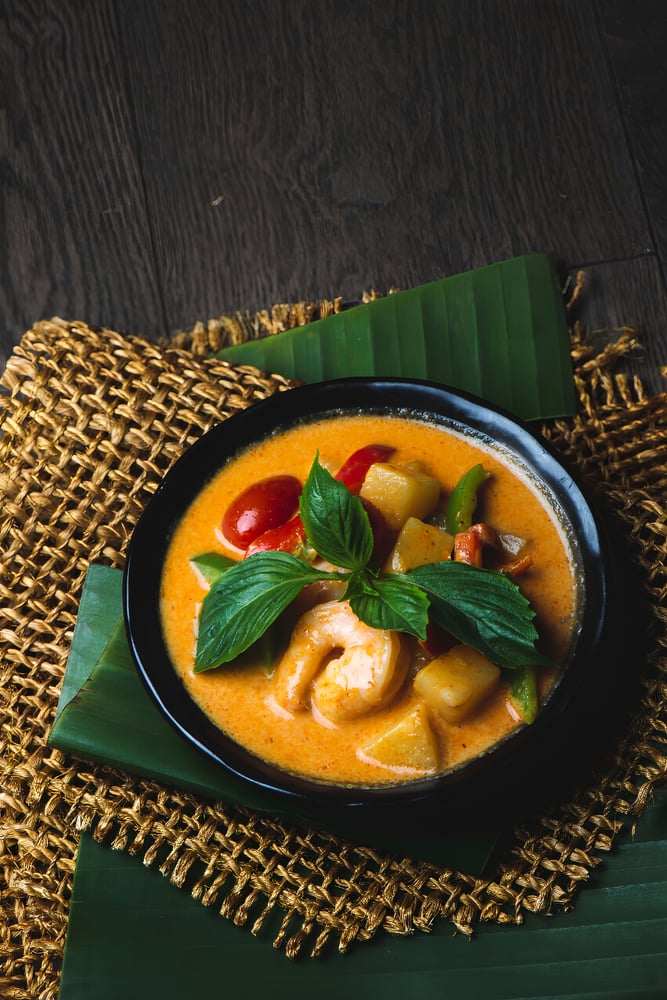 Pineapple Prawn Curry