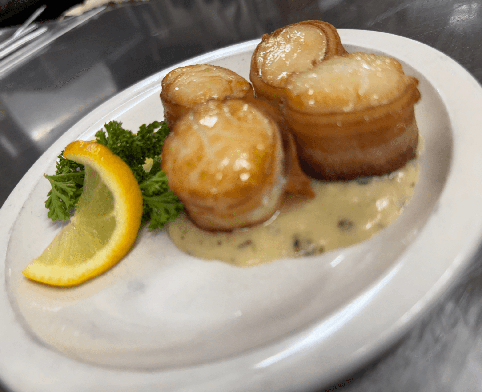 Bacon Wrapped Scallops