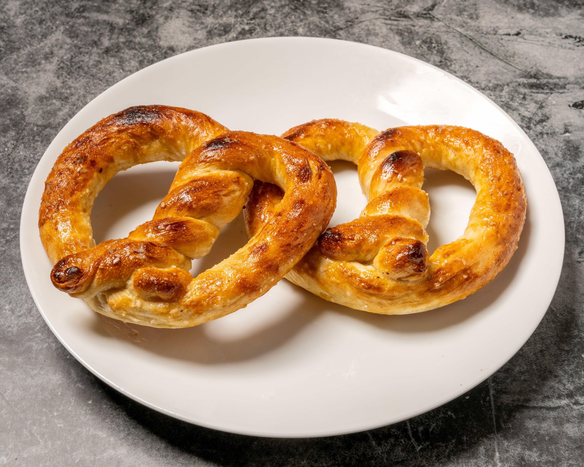 2 Homemade Pretzels