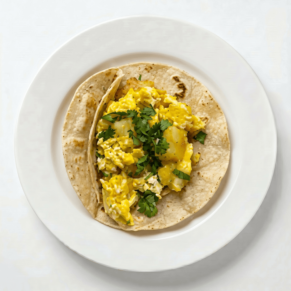 Potato and Egg Taco
