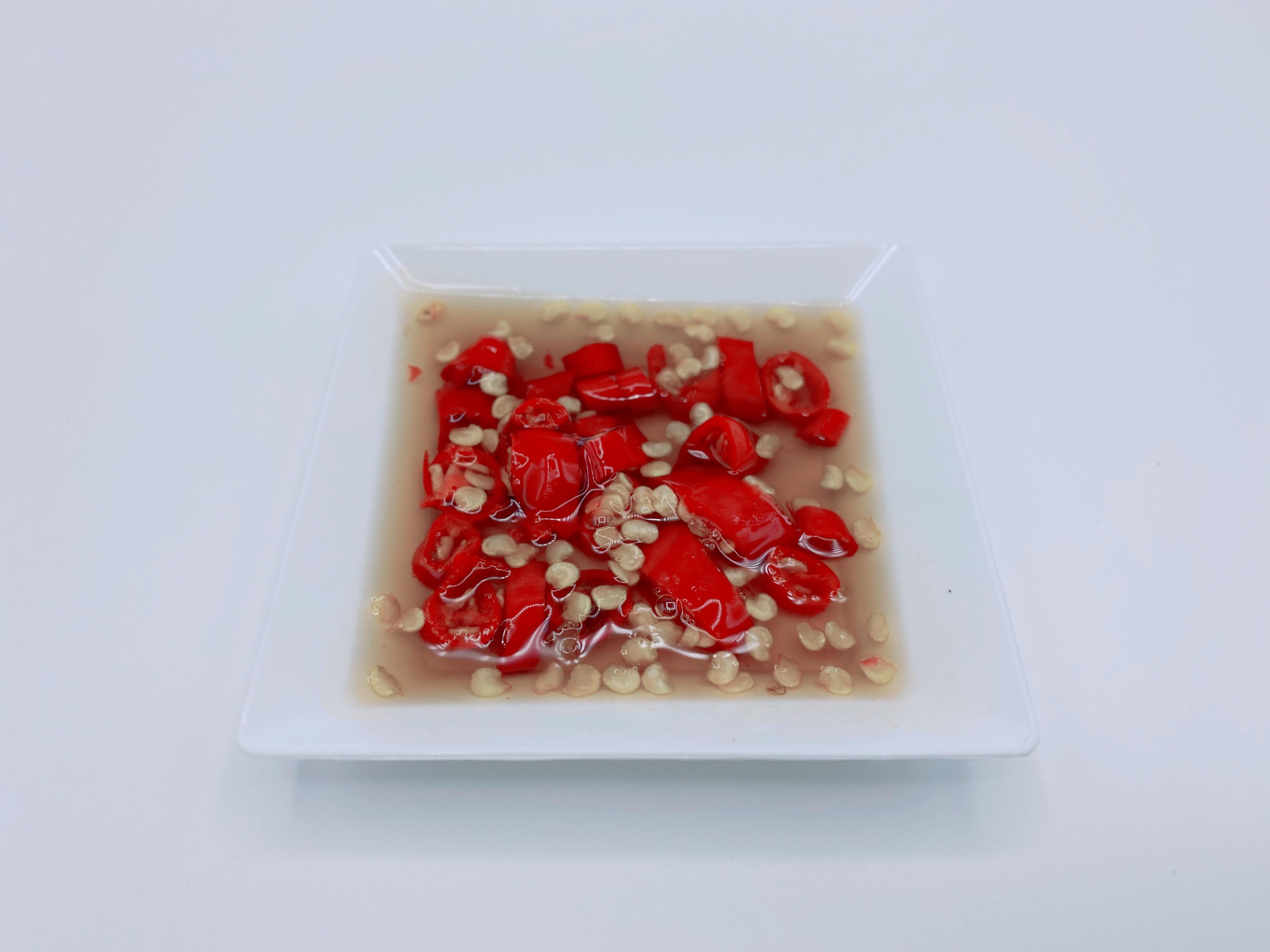 Packet of Thai Fish Sauce with Red Chili