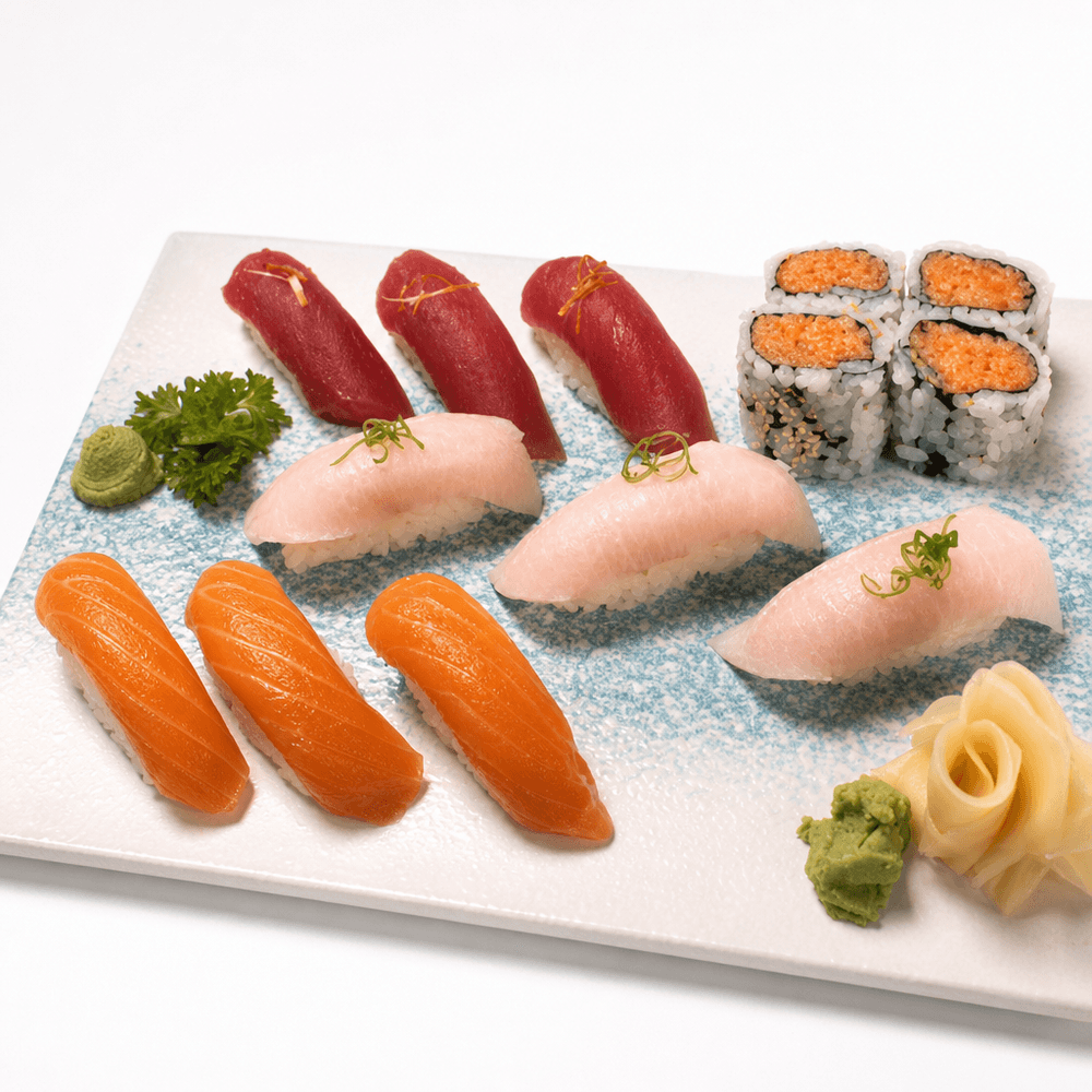 Tricolor Sushi Dinner
