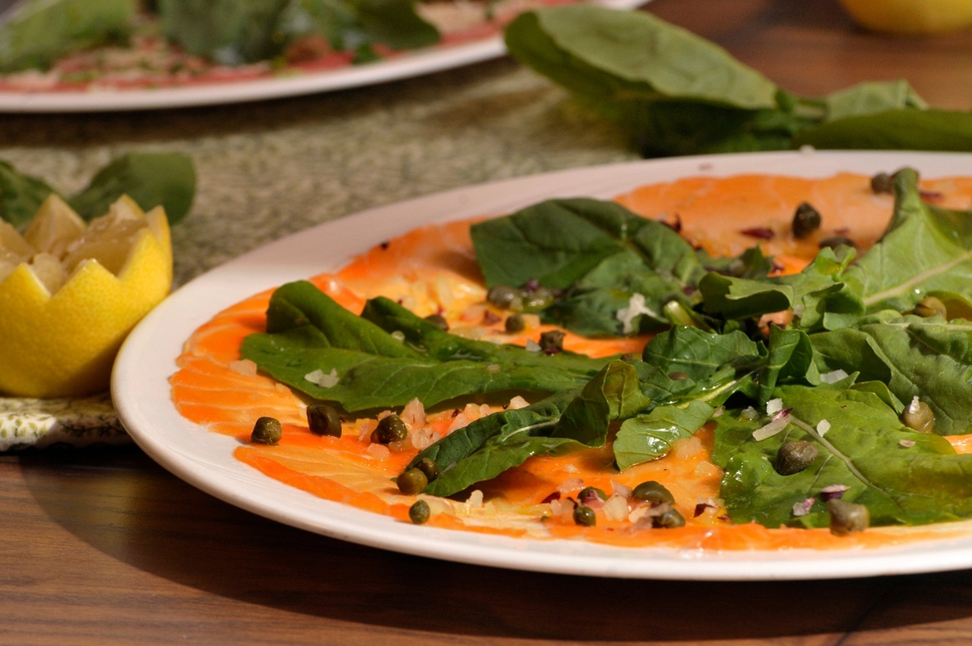 Salmon Carpaccio