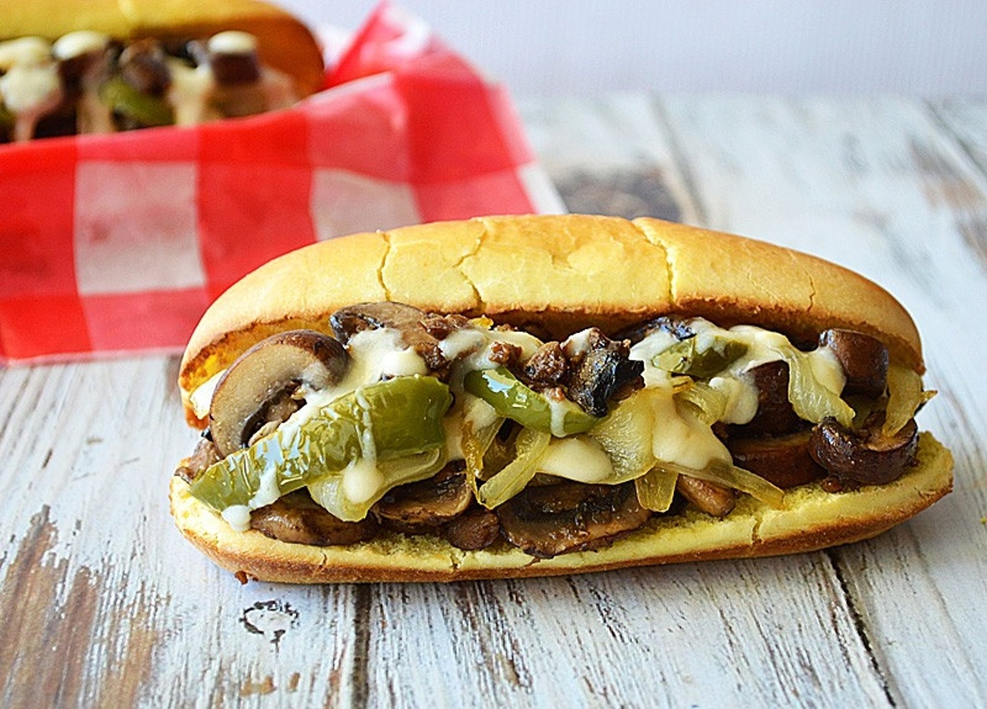 The Veggie Philly (Vegetarian)