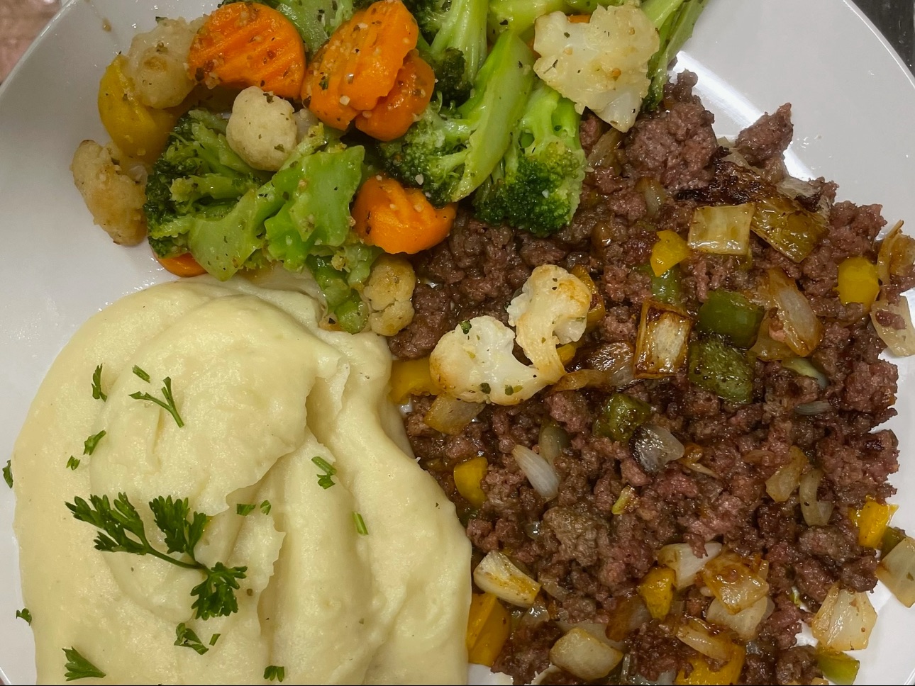 Grilled Chopped Steak