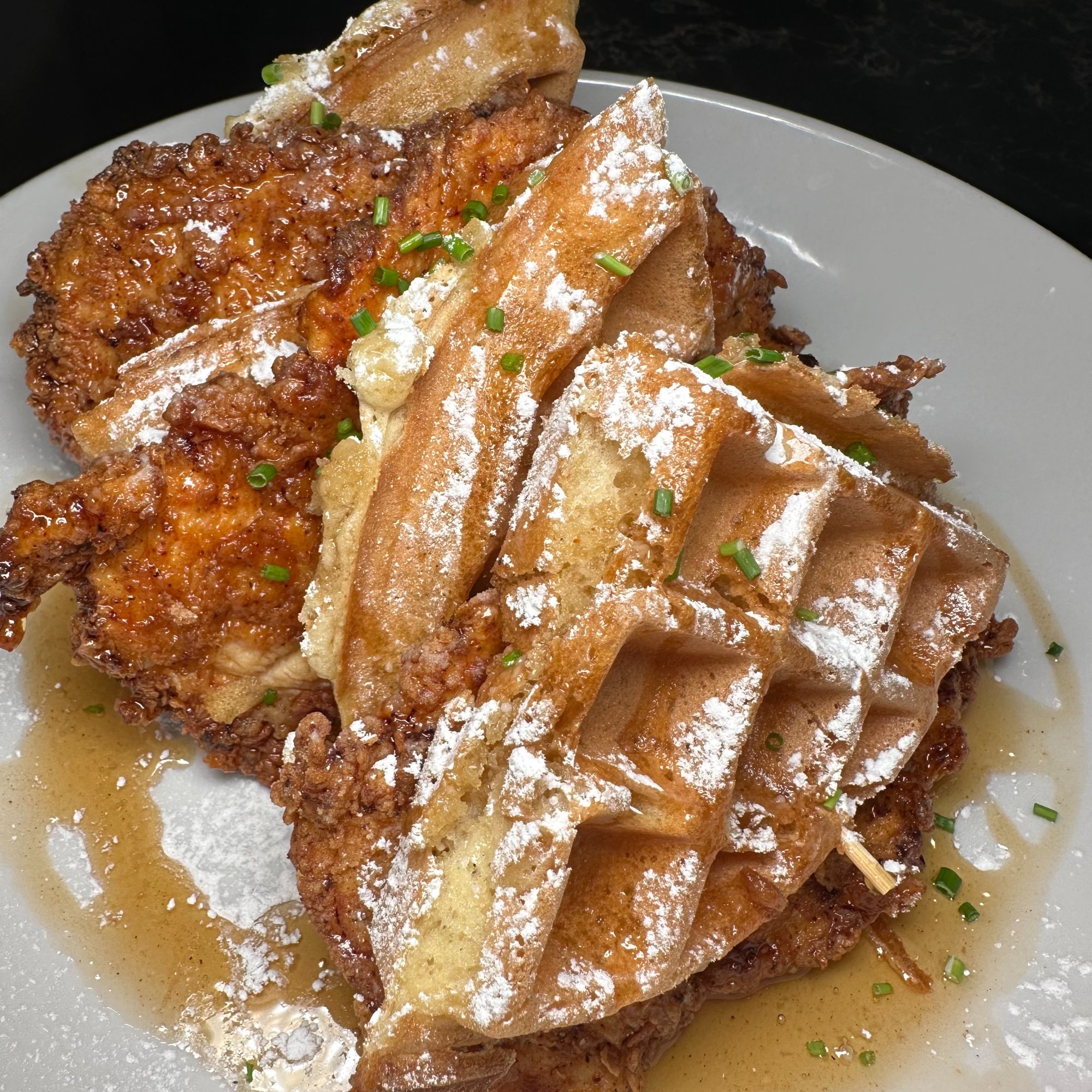 Dirty Chicken & Waffles