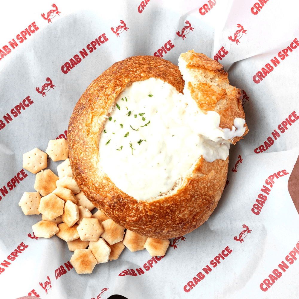 Clam Chowder on Bread Bowl
