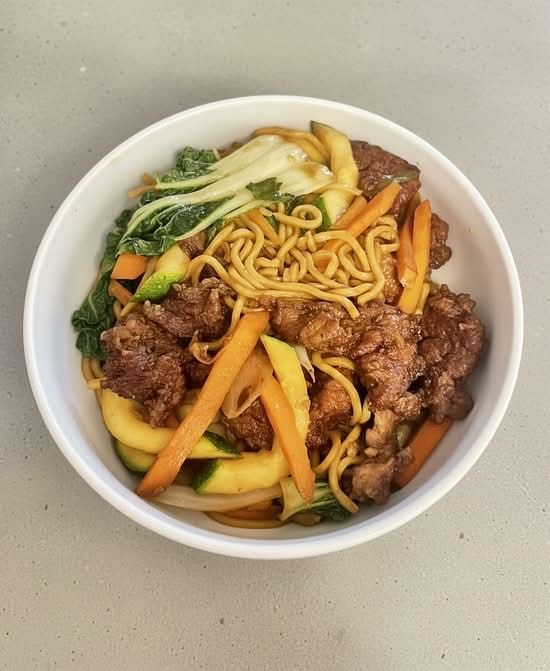 Stirfry Garlic Noodles- Vegetable