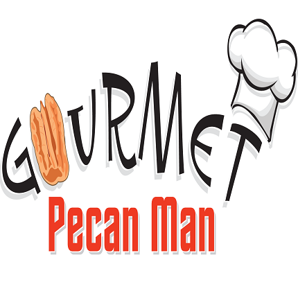 Gourmet Pecan Man Logo