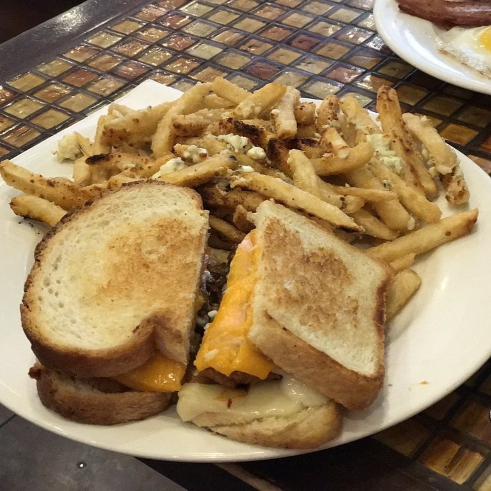 The Dre Stuffed Grilled Cheese