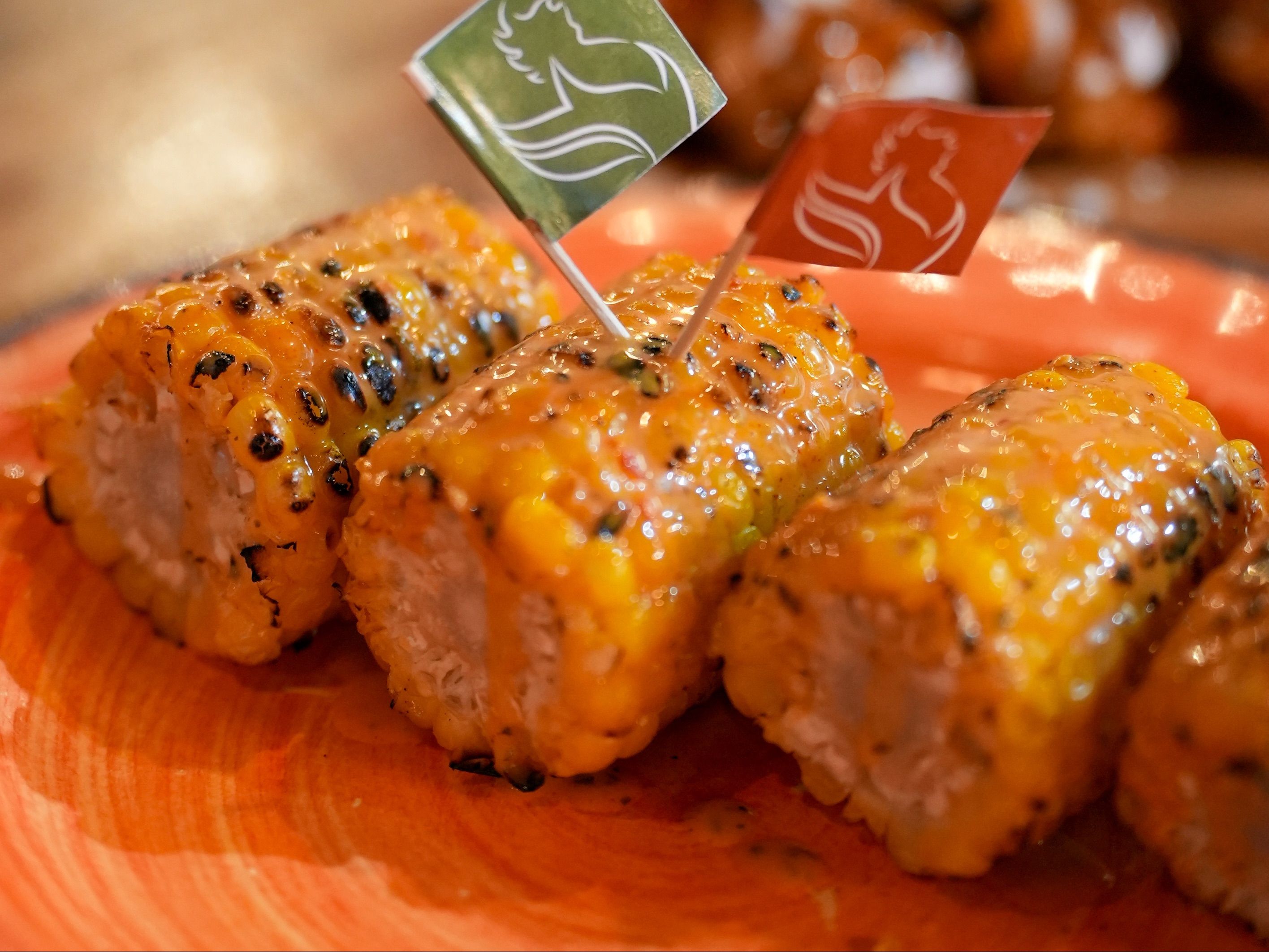 Flame-Grilled Corn On The Cob