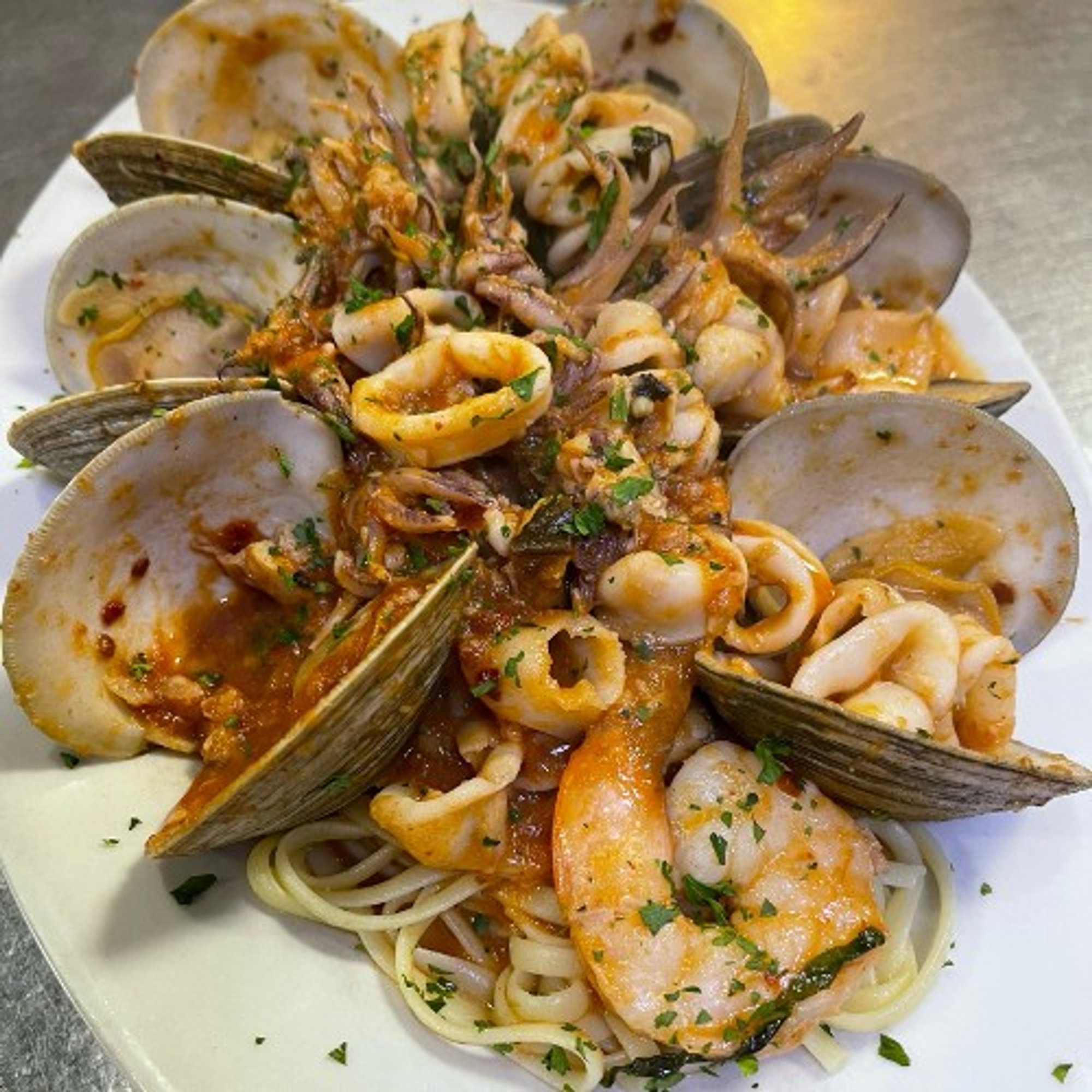 Seafood Marinara or Fra Diavolo