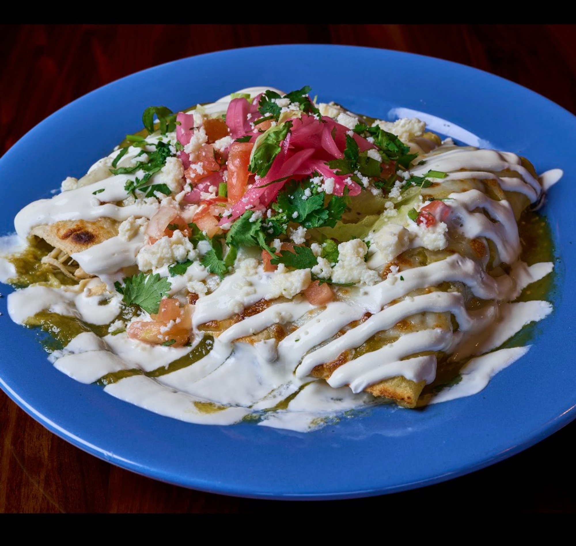 Enchiladas Poblanas