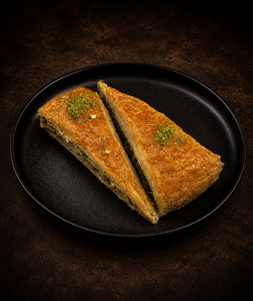 Triangle Pistachio Baklava