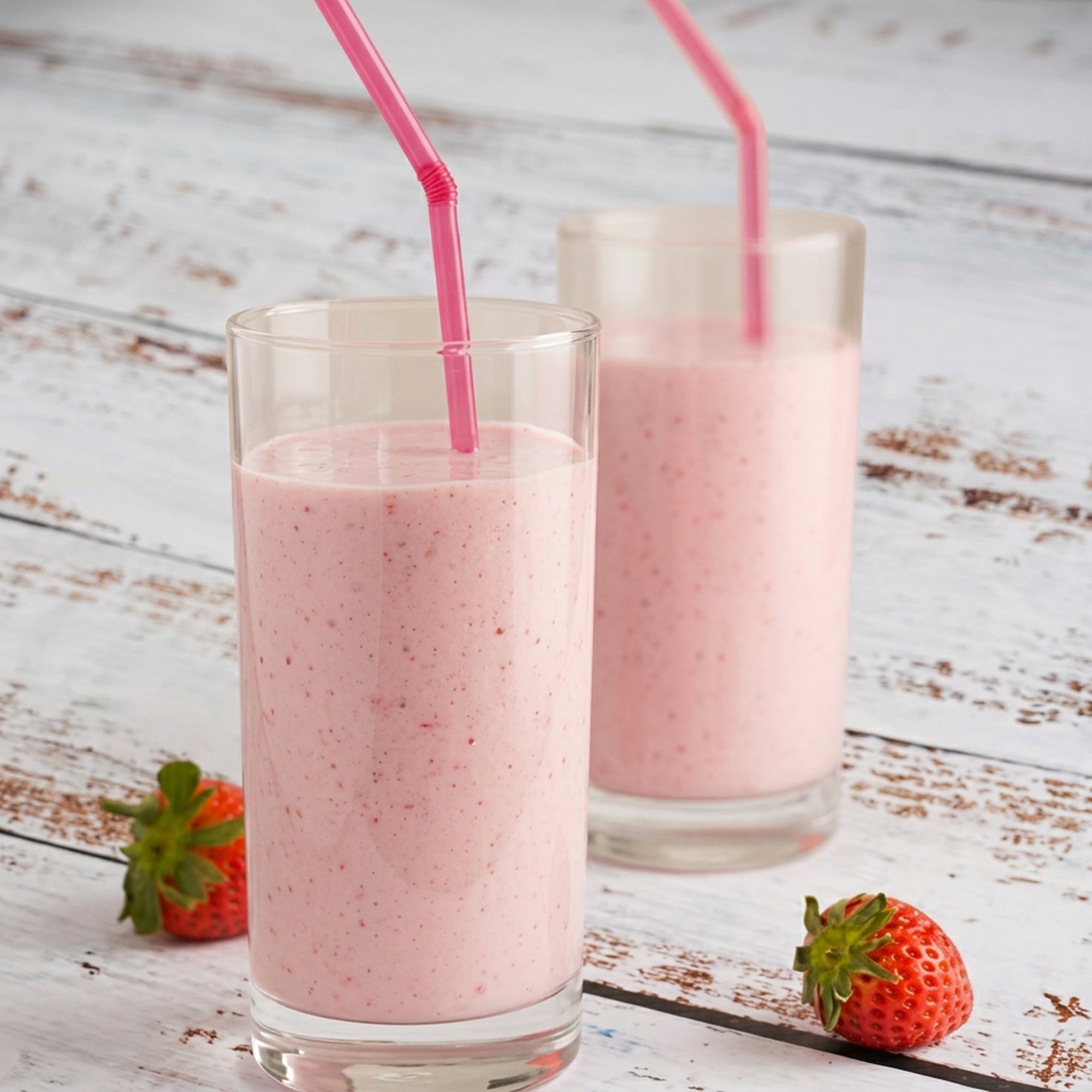 Strawberry creme cloud smoothie