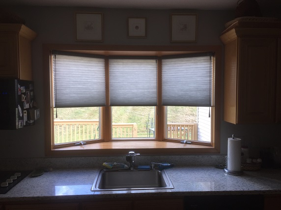Achieve privacy and efficient light control with Cellular Shades by Budget Blinds of Phillipsburg! A full range of colors ensure the perfect designer fit for any space!