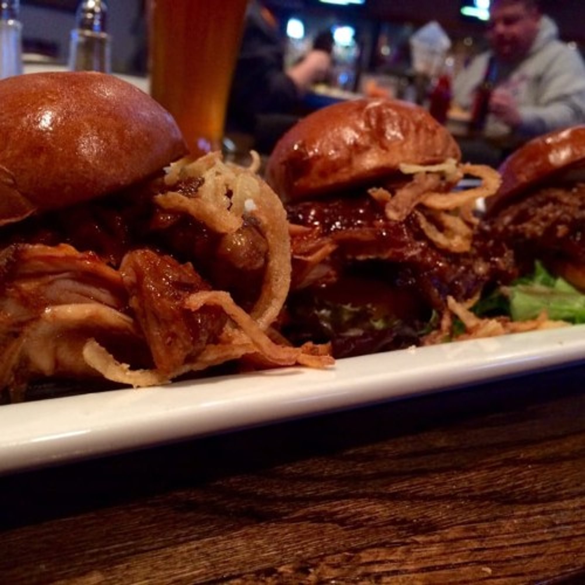 Smoked Pulled Pork Sliders (2)