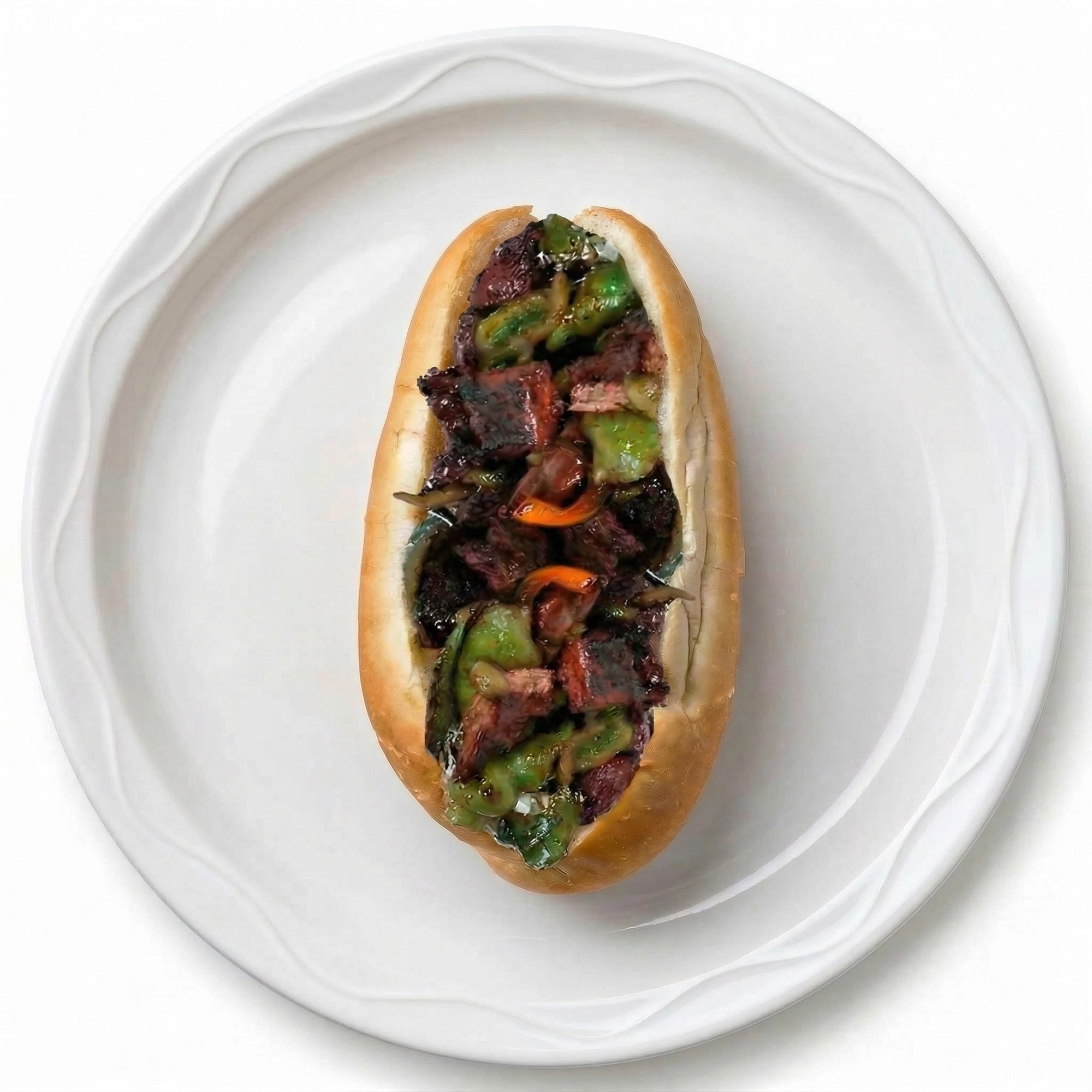 Steak Tips and Pepper Sub