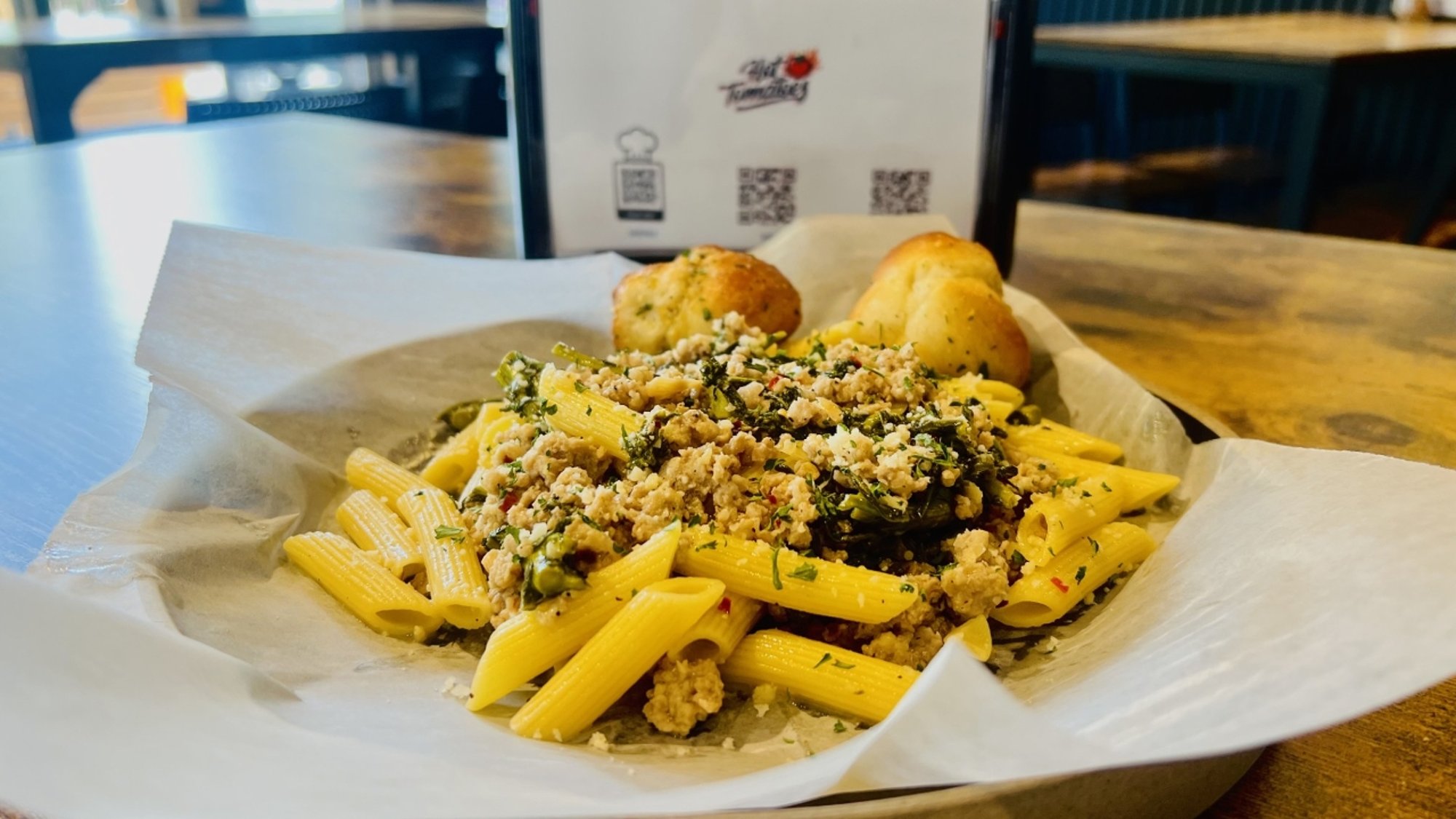 Sausage, Broccoli Rabe + Ziti