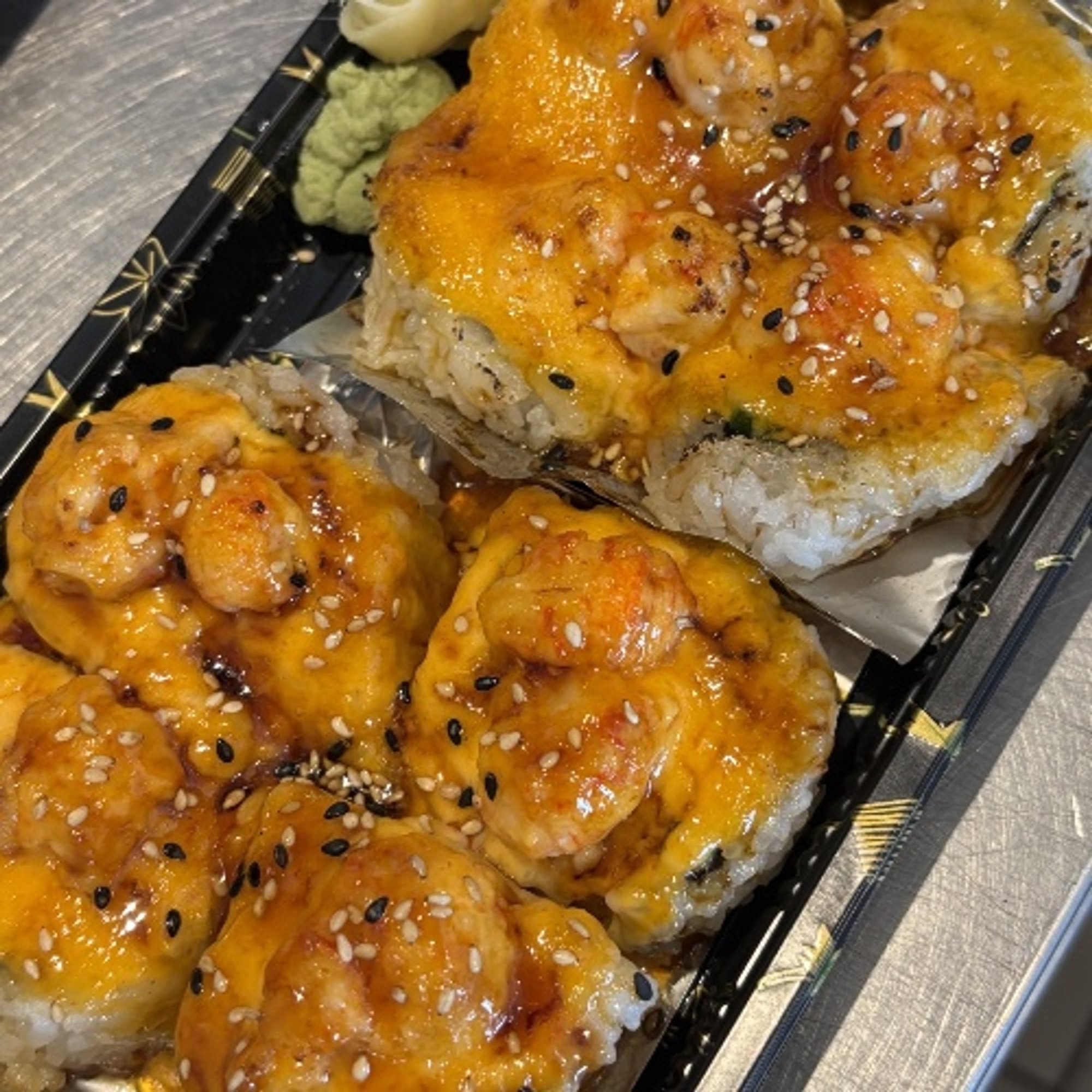 Baked Lobster Roll