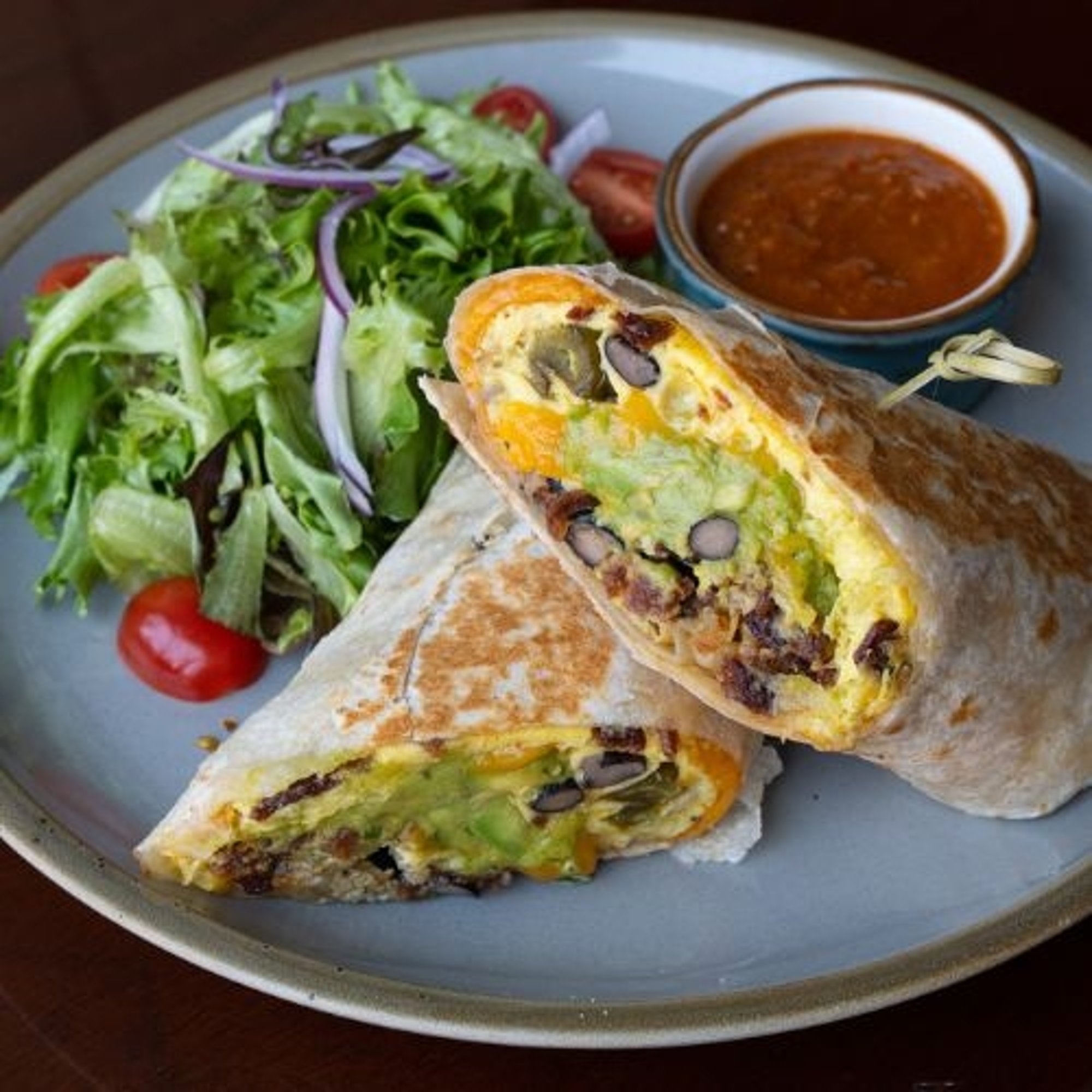Build Your Own Breakfast Burrito