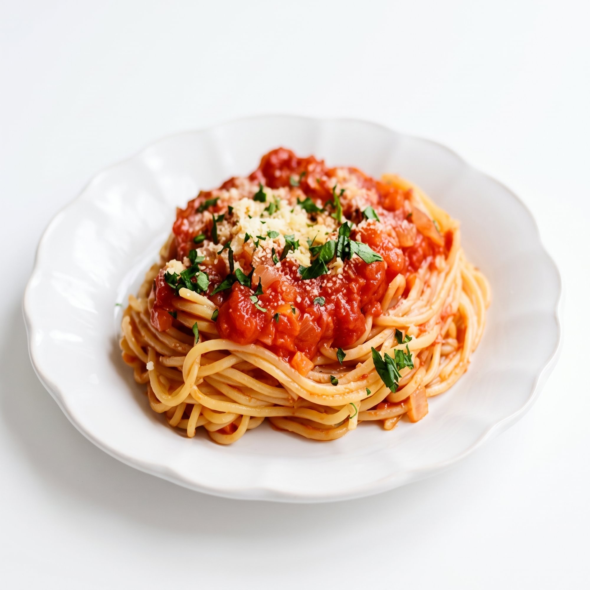 Pasta with Marinara Sauce