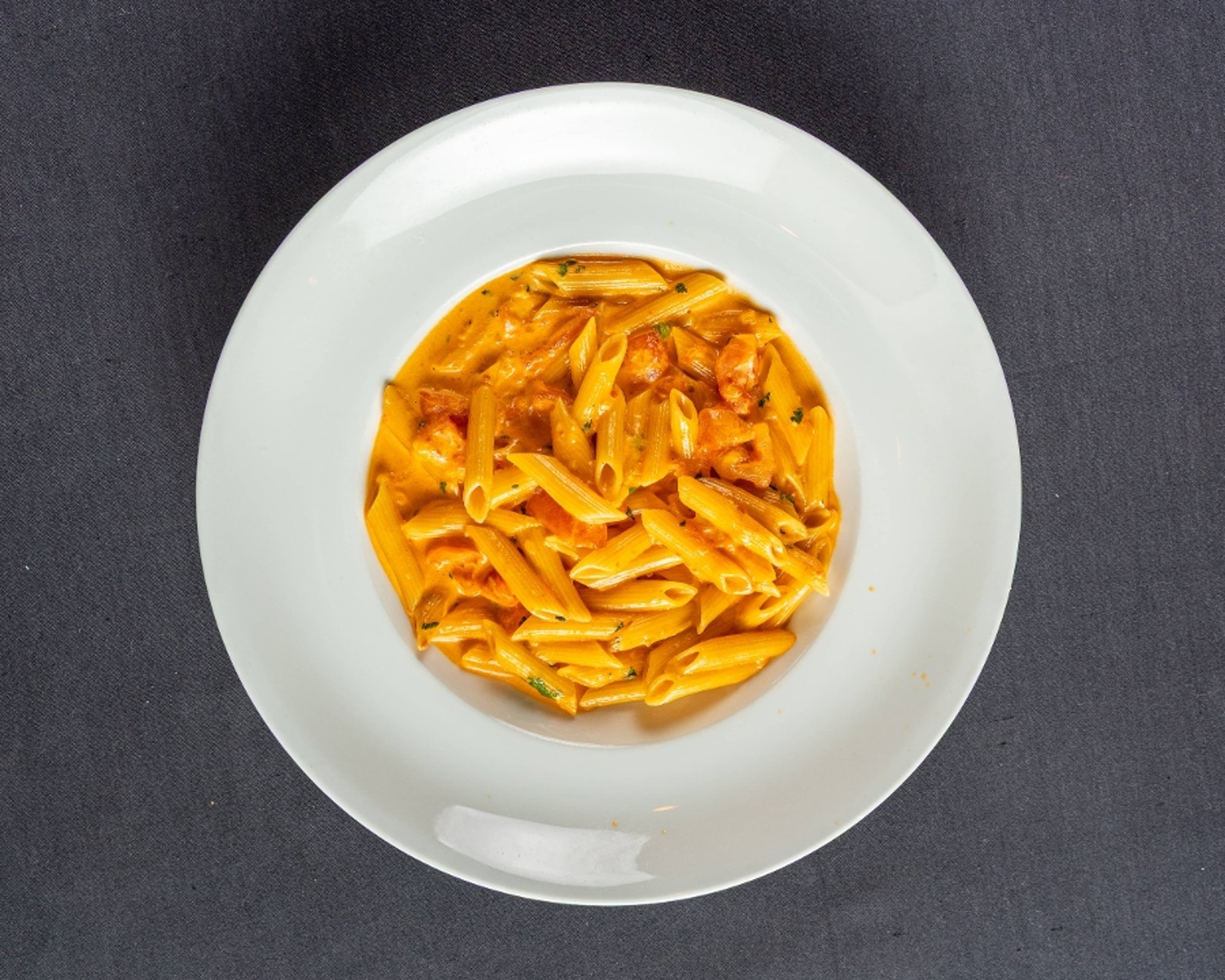 Penne Vodka Lunch