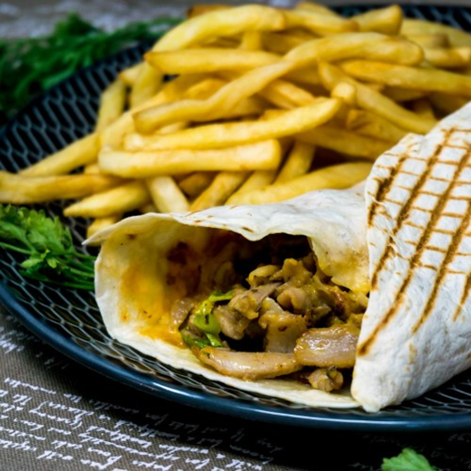 Cheese Steak Burrito
