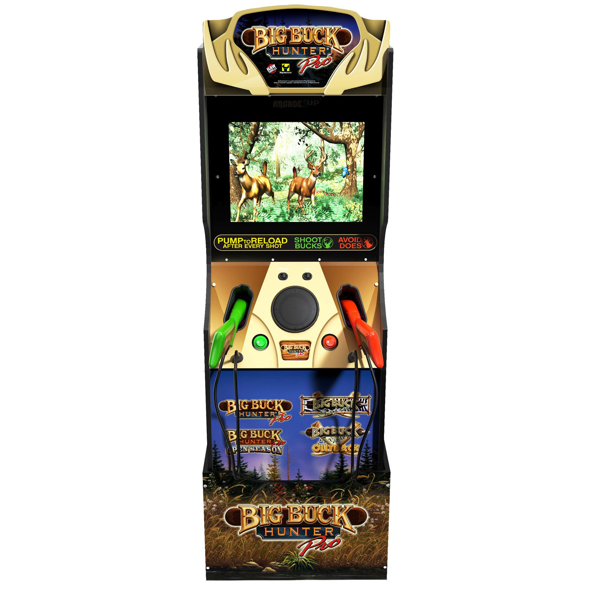 Buck Hunter Arcade Game with Riser