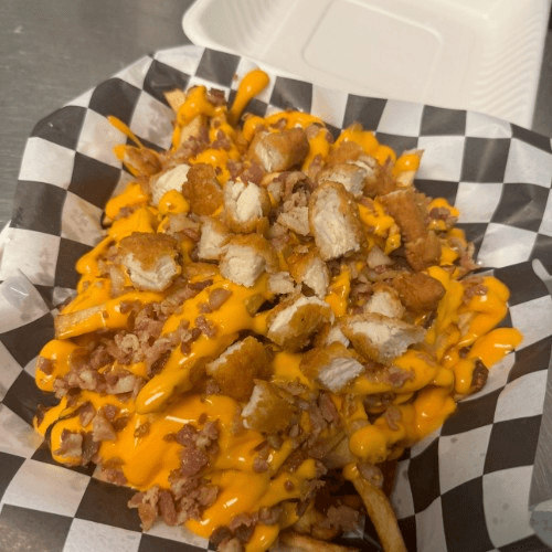 Chicken Cheesy Bacon Fries