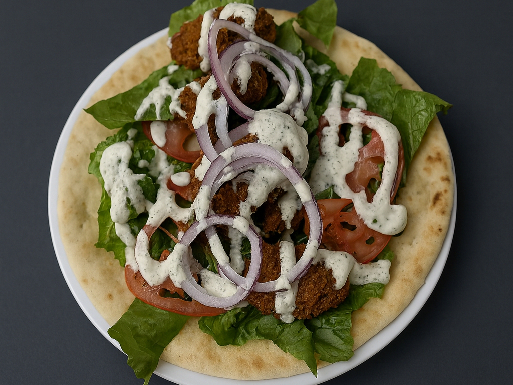 #47 Shrimp Gyro wrap only.