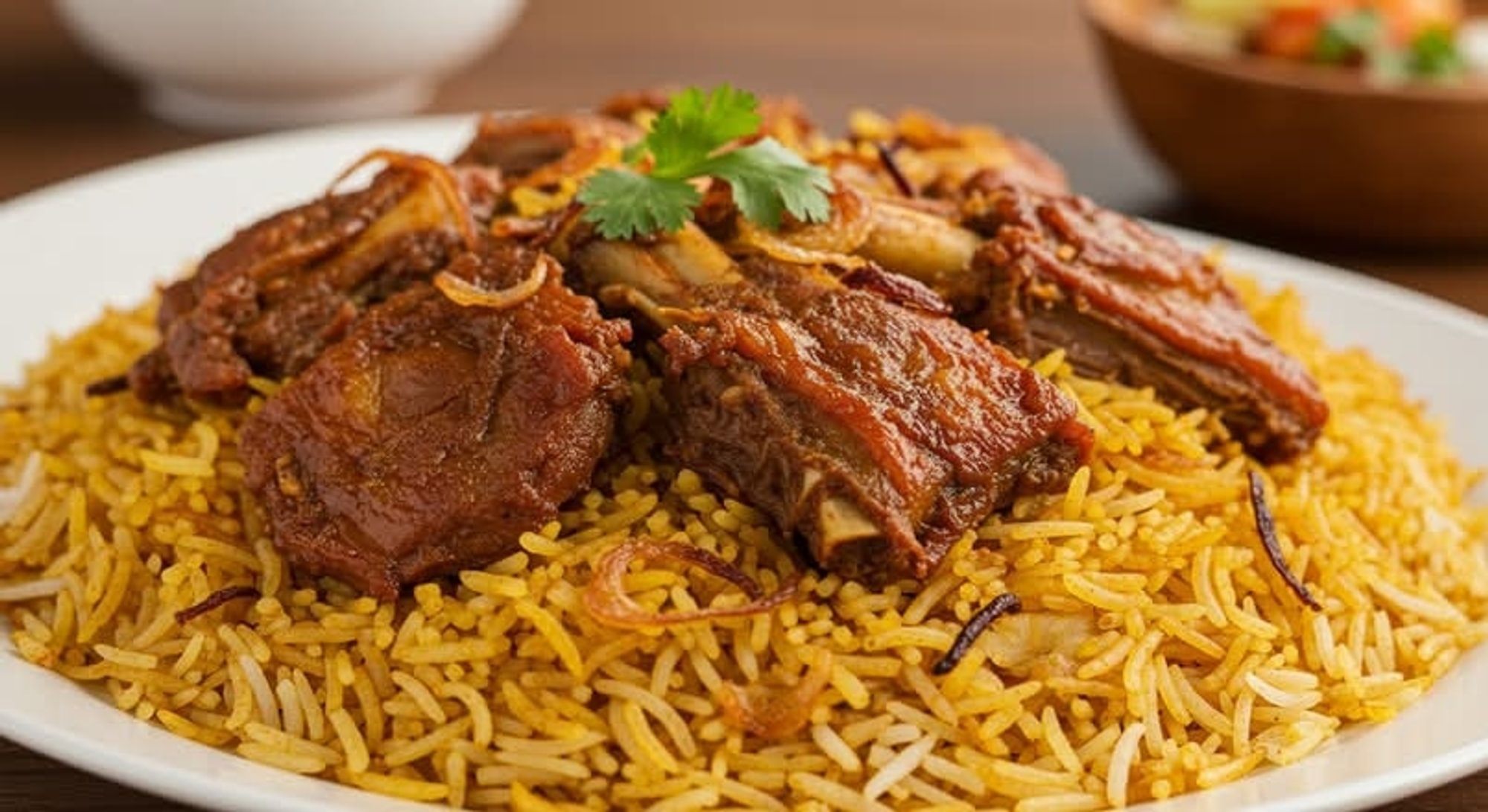 Mamsam roast goat biryani family pack