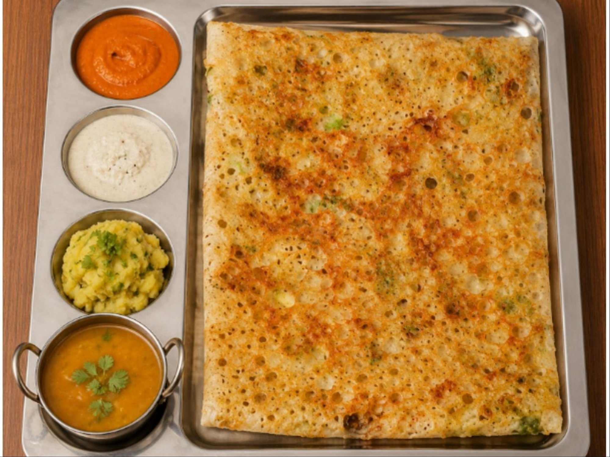 Rava Masala Dosa