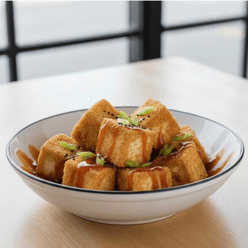 Side Sweet Garlic Tofu
