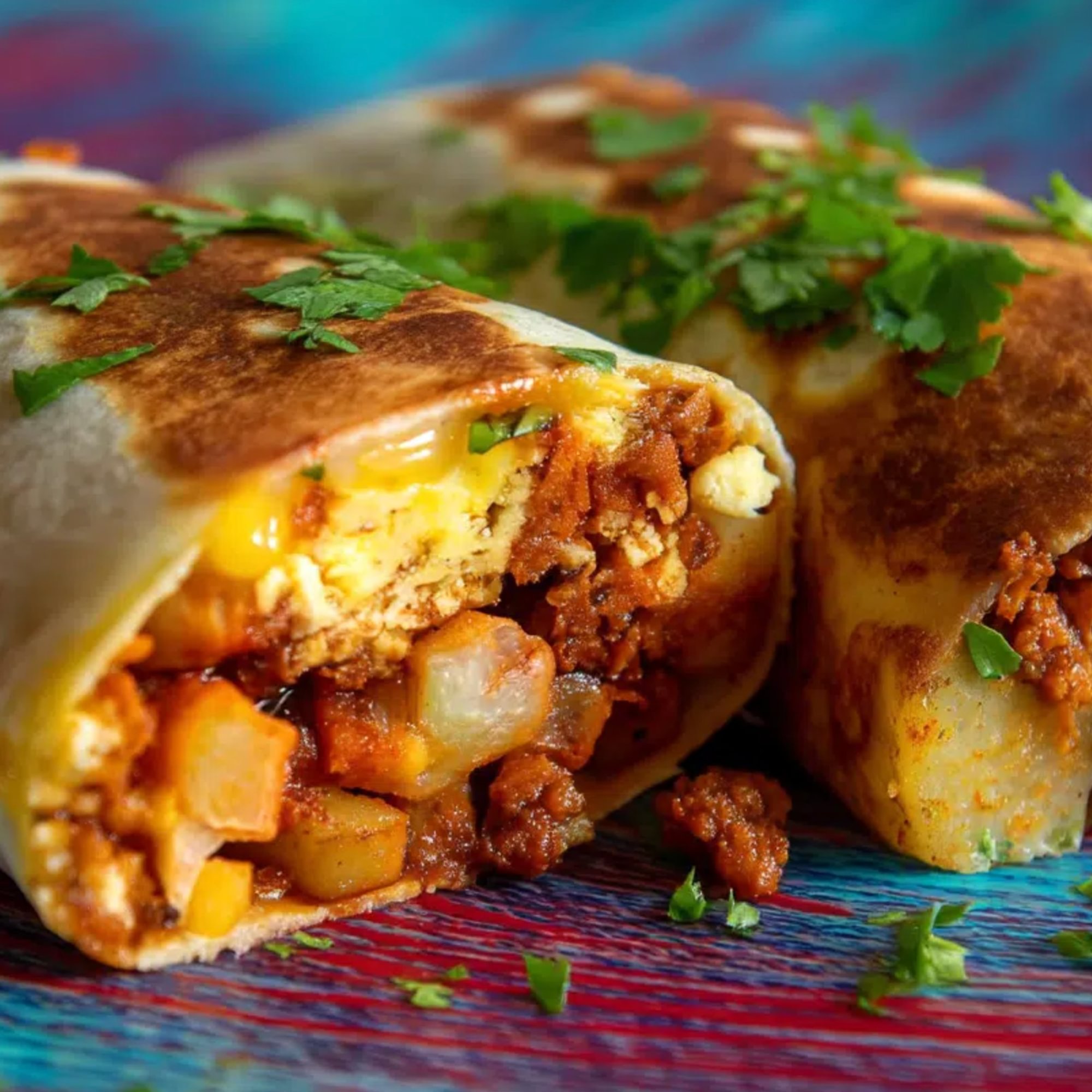 Chorizo Breakfast Burrito