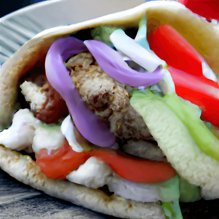 Chicken Gyro Pita