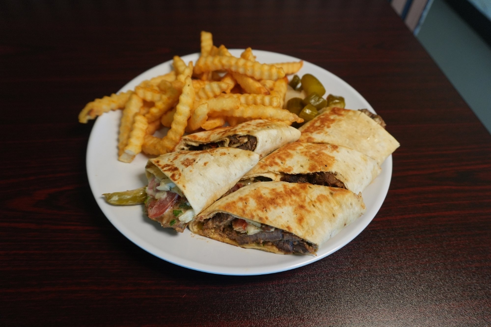 Beef Shawarma Wrap Combo