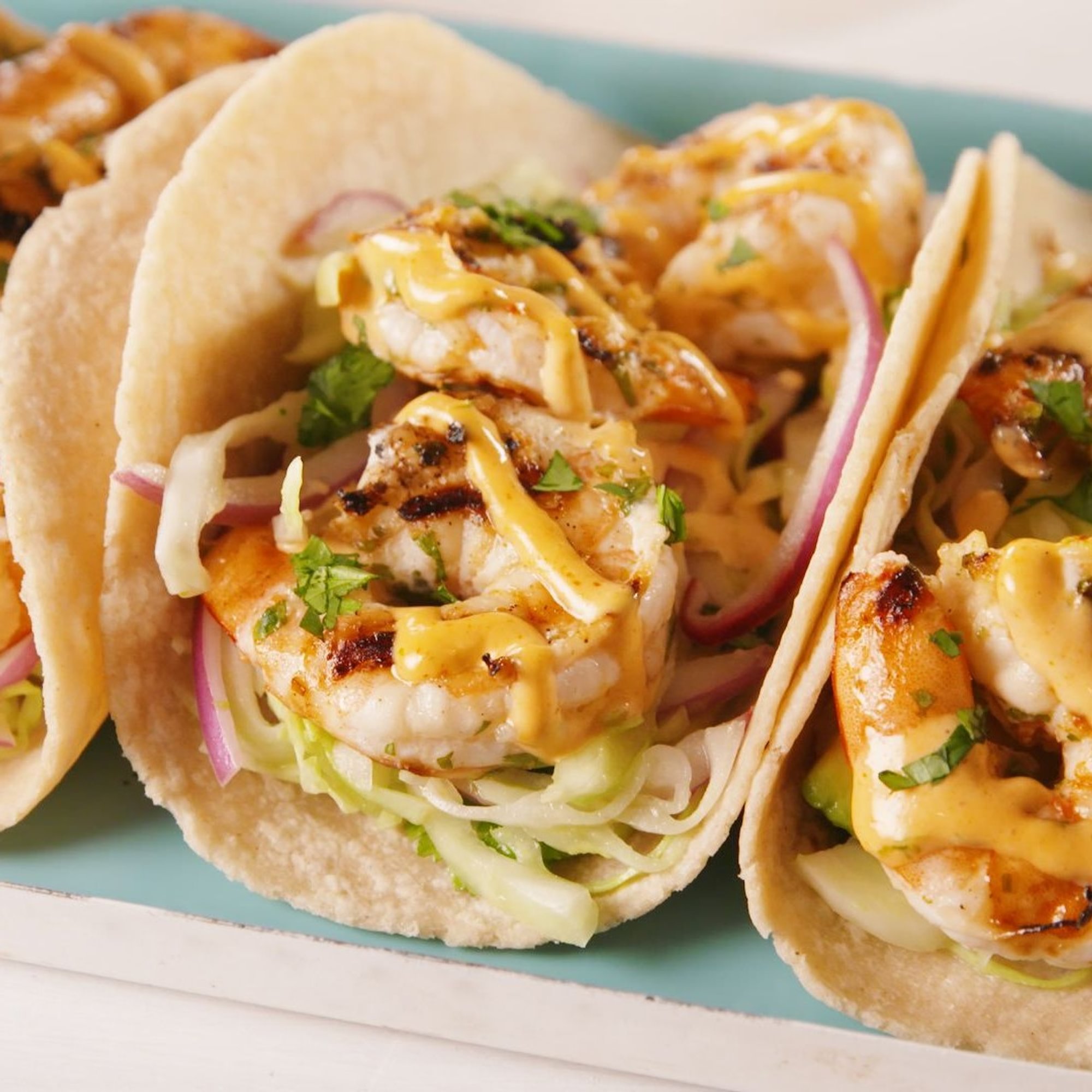 3.Cajun Shrimp Tacos