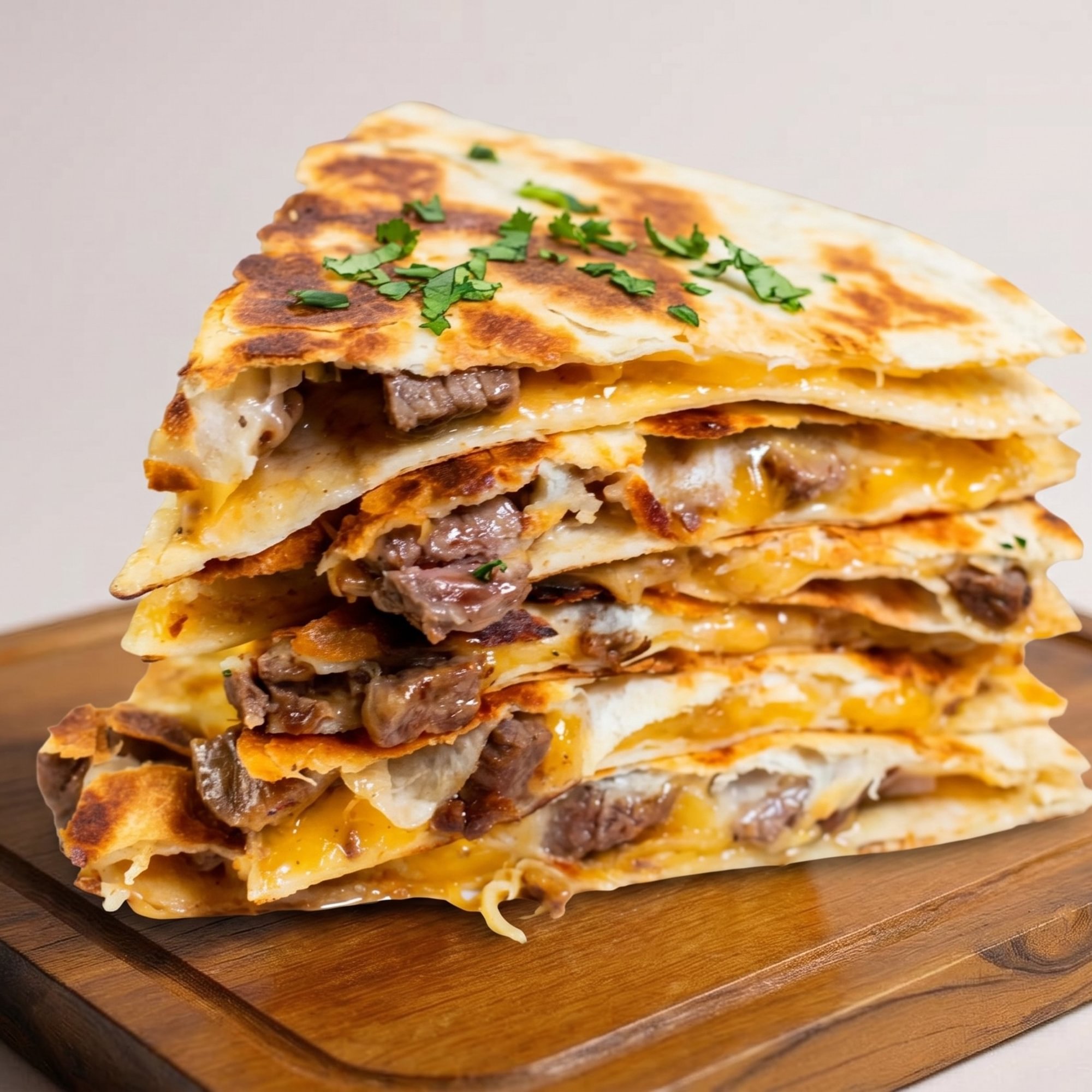 Chicharron / Pork Skin Quesadilla