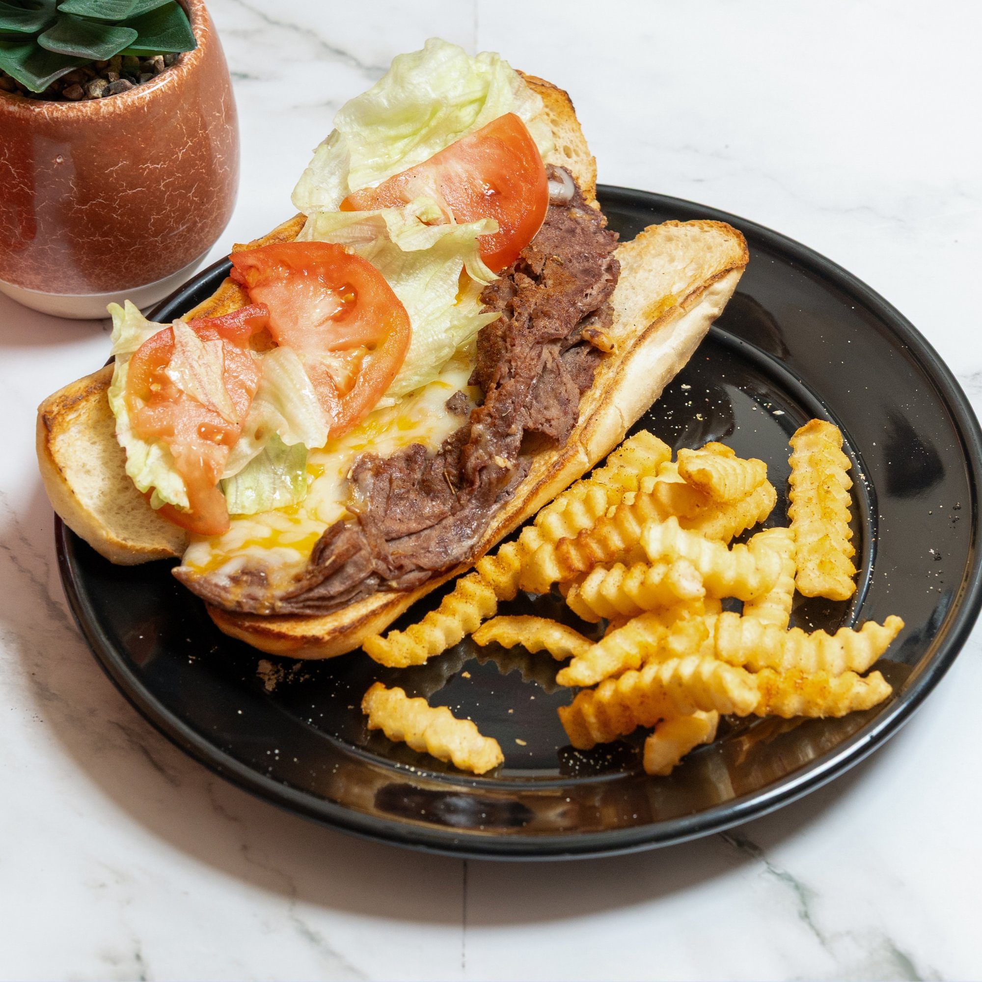 Steak & Cheese Sub Combo