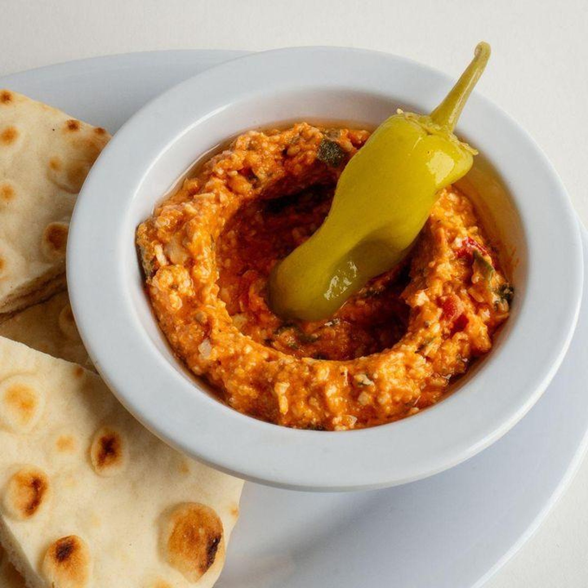 Feisty Feta Dip with Pita