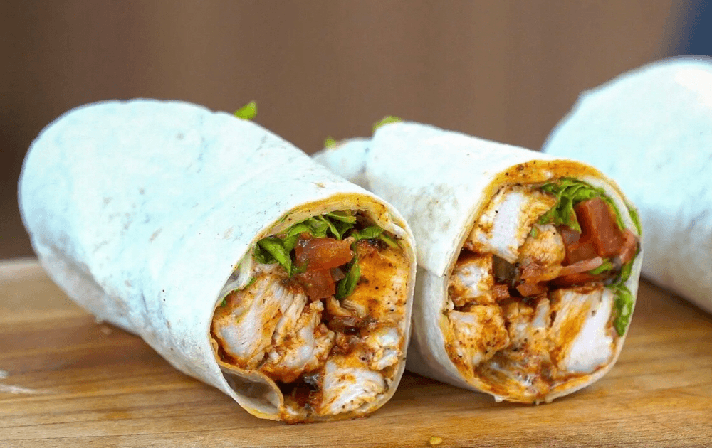 Butter Chicken Wrap