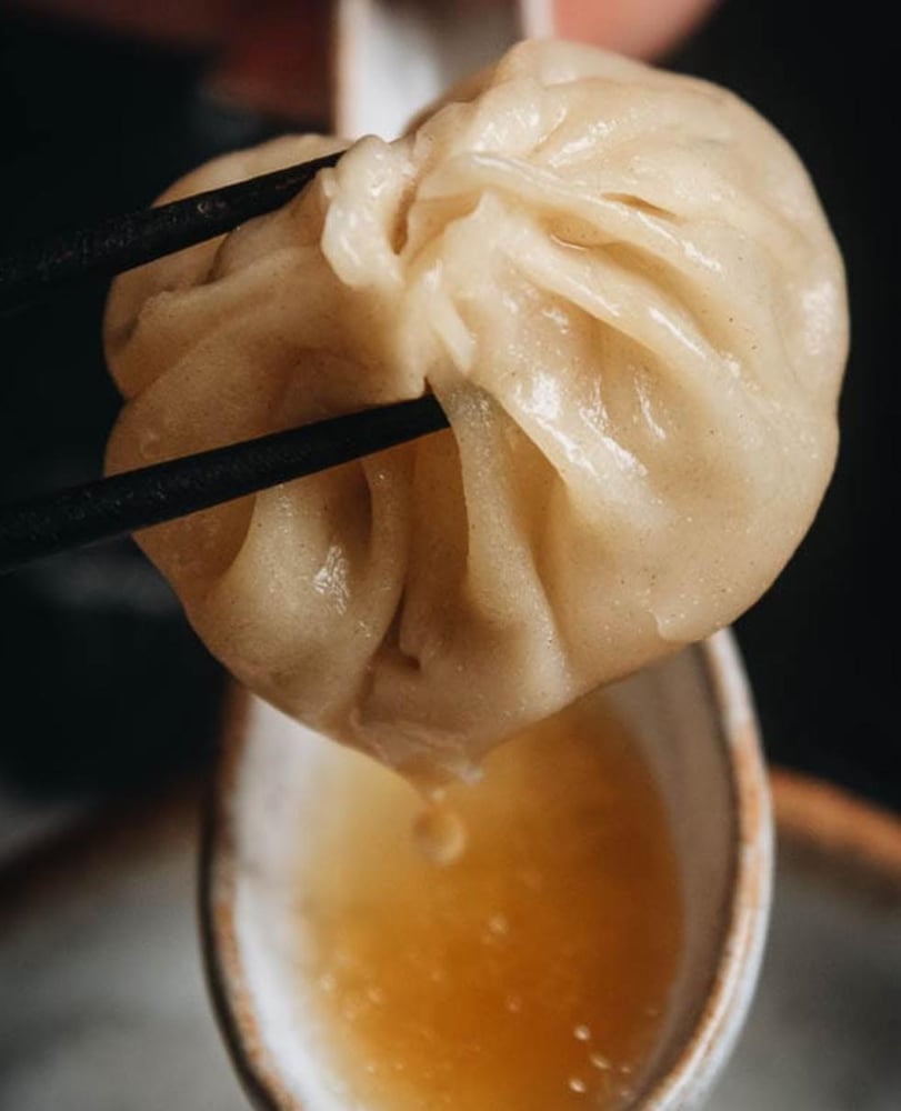 Steamed Vegetarian Dumplings