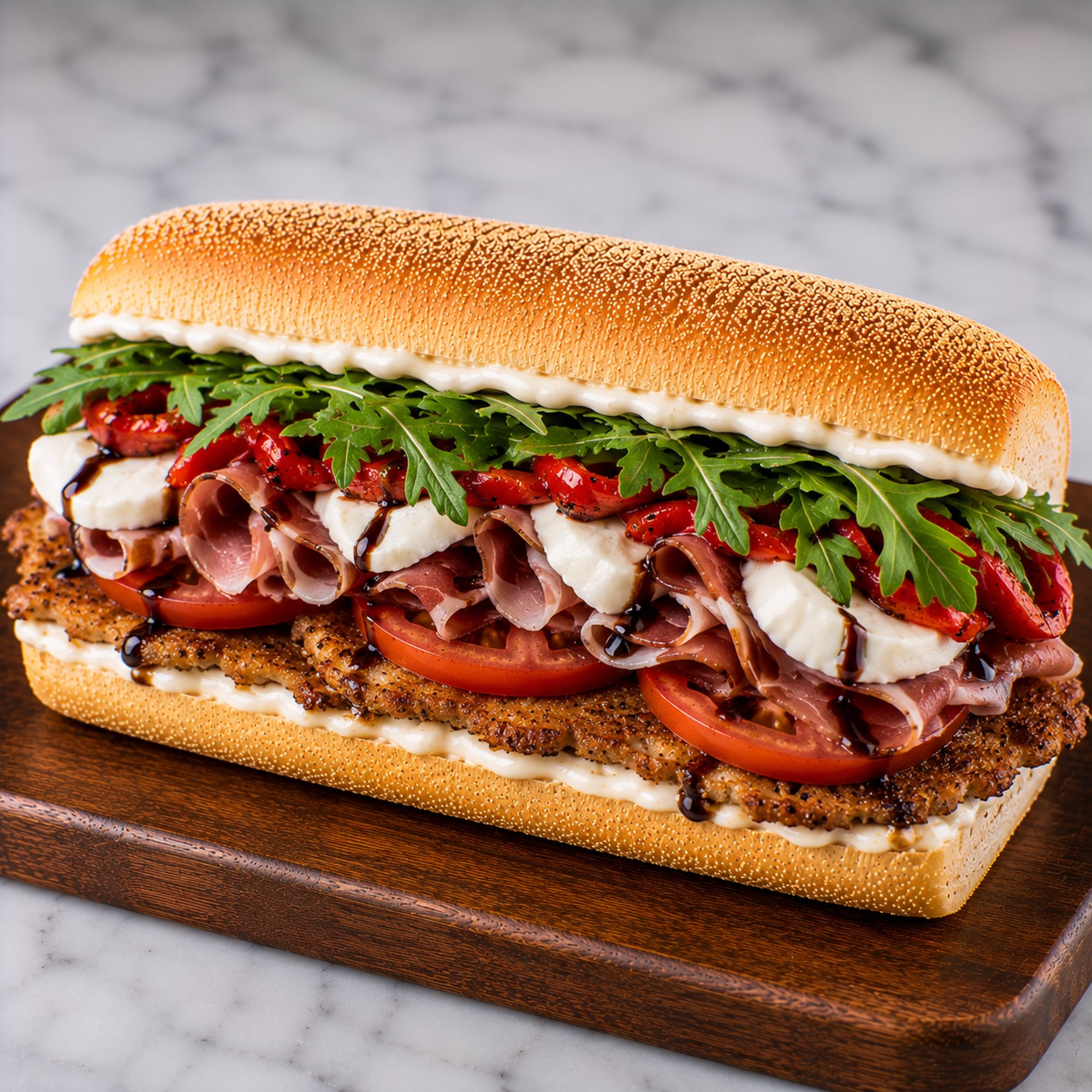 Super Veal Cutlet Sandwich