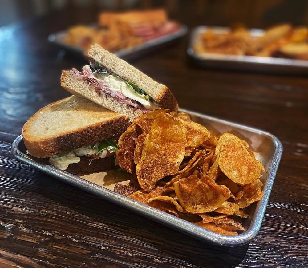 Prosciutto & Burrata Sandwich