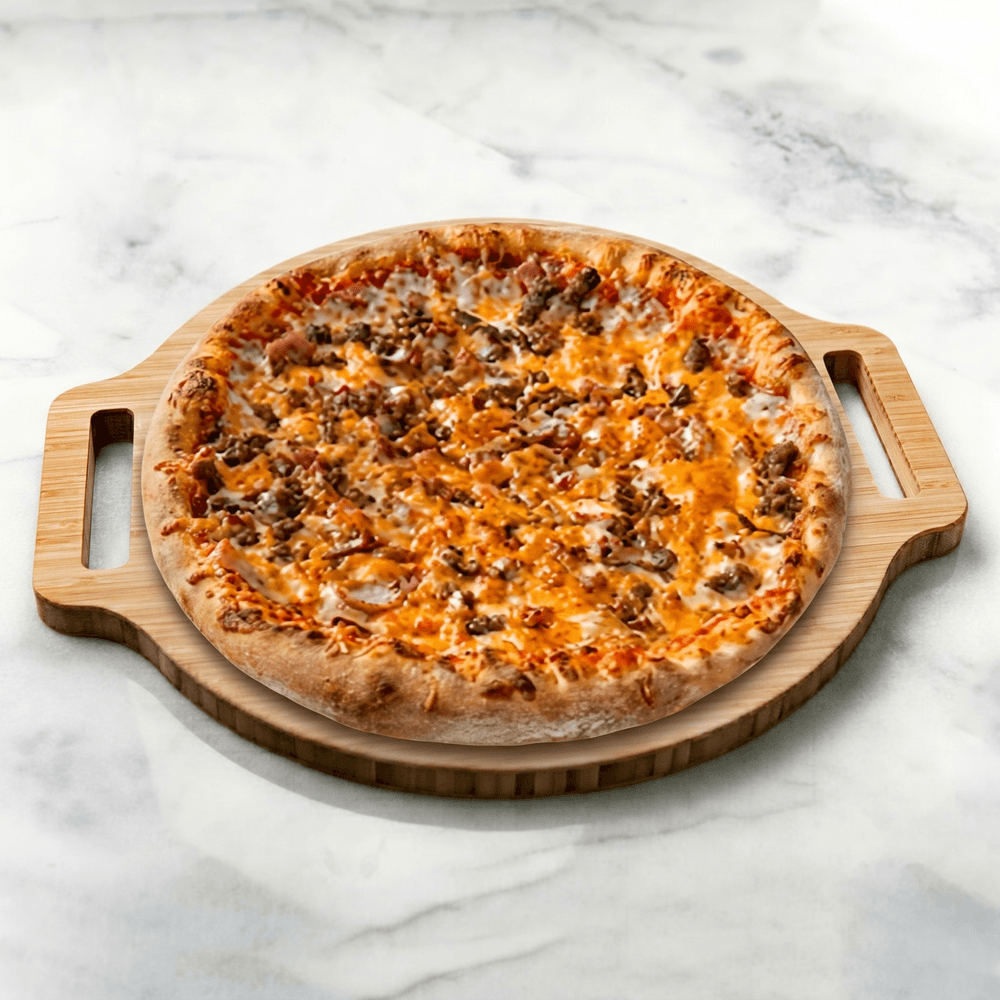 Bacon Cheeseburger Pizza