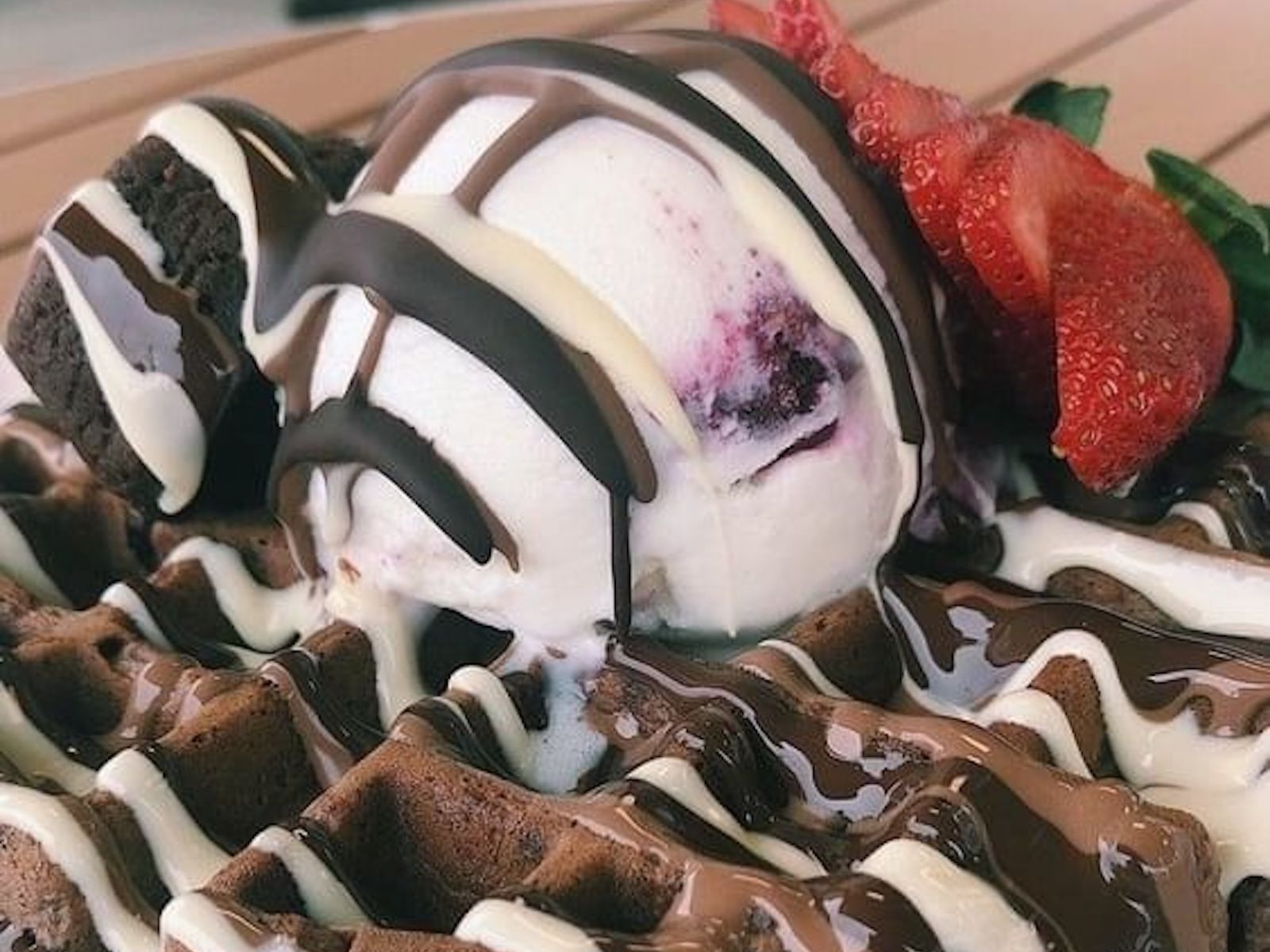 Brownie Waffle