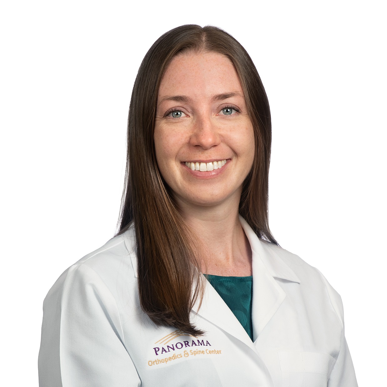 Dr. Katherine Dederer at Panorama Orthopedics and Spine Center in Golden, Colorado.  Photo by Ellen Jaskol. August 14, 2020.
