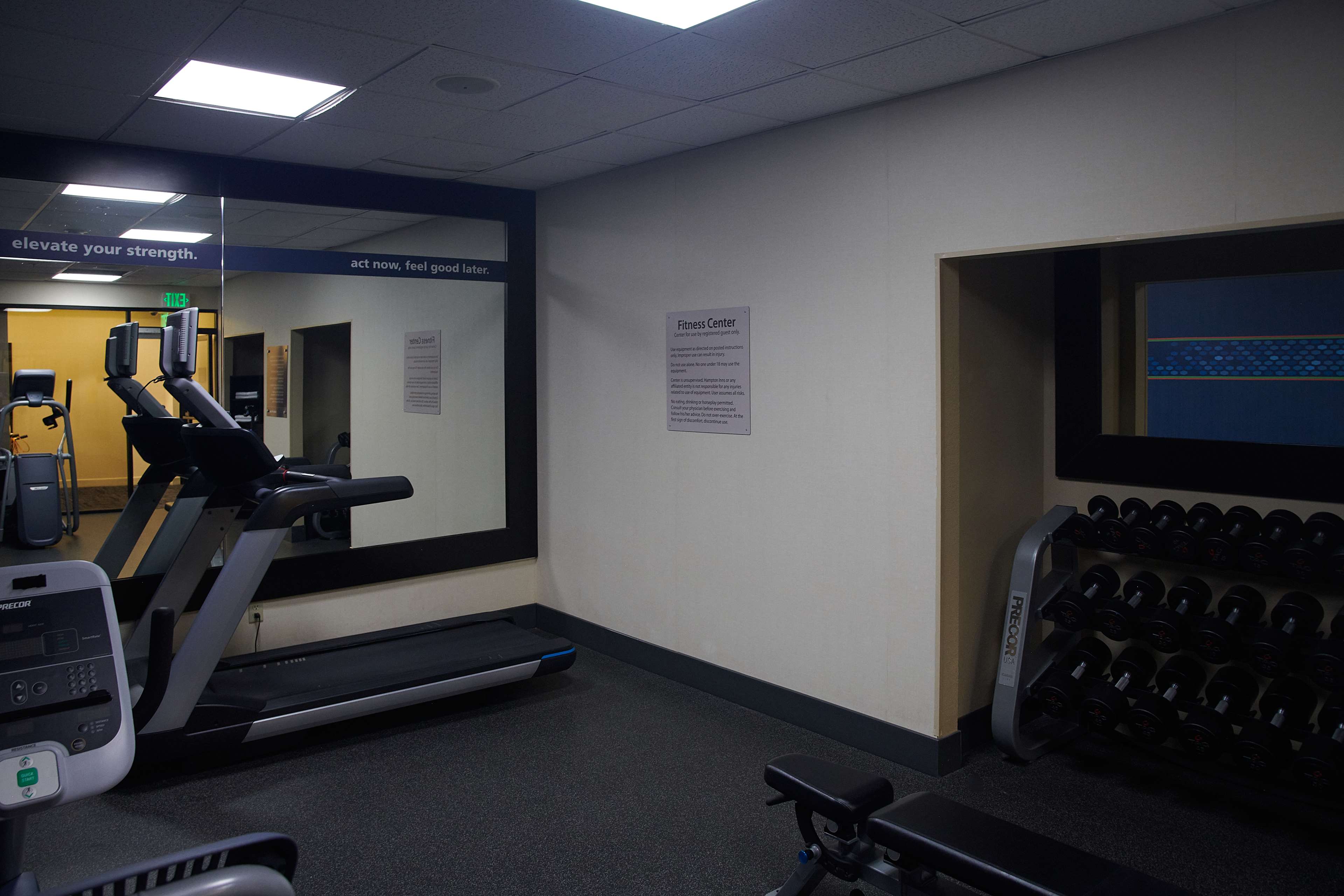 Health club  fitness center  gym