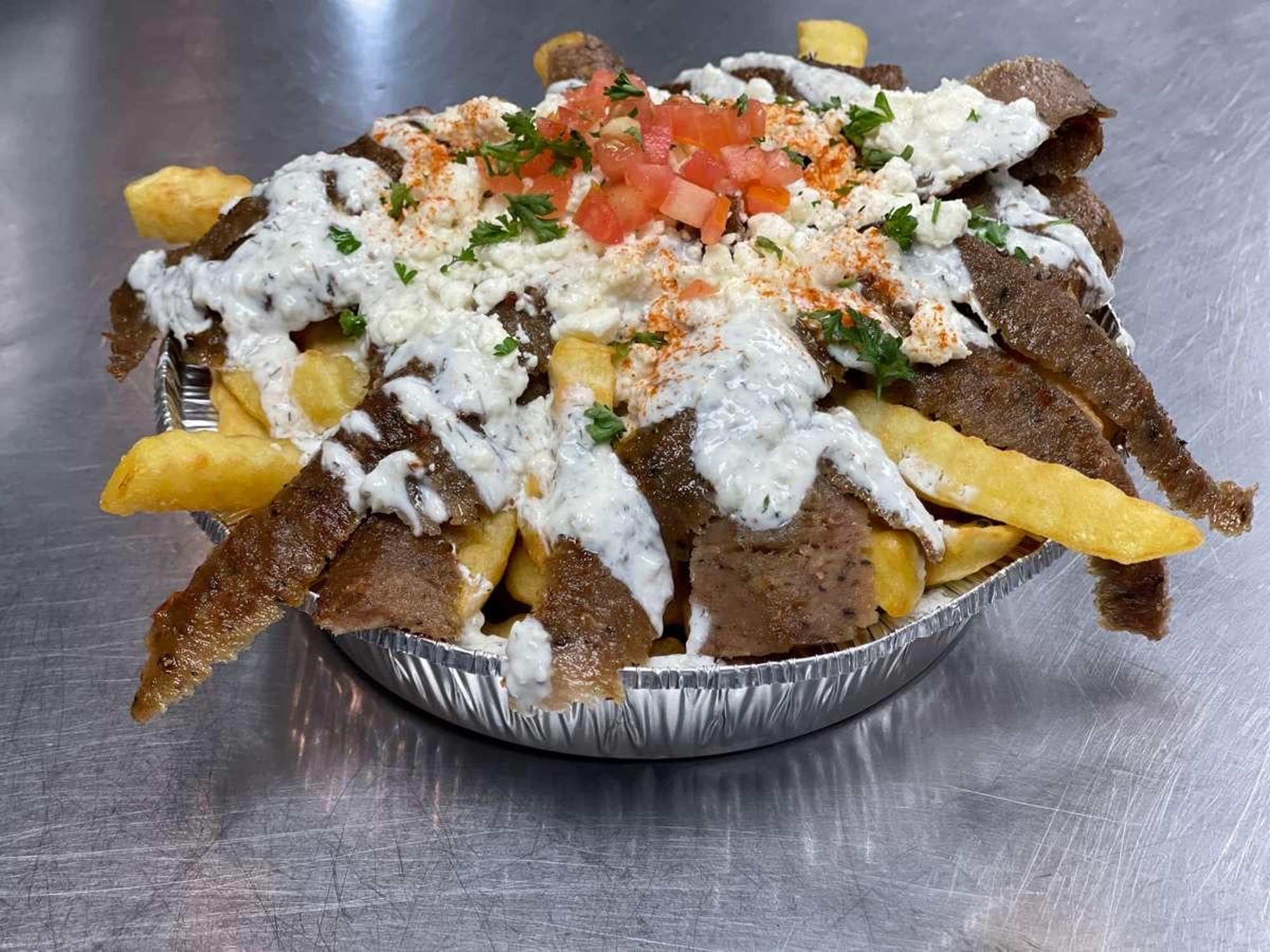 Gyro Loaded Skinny Fries